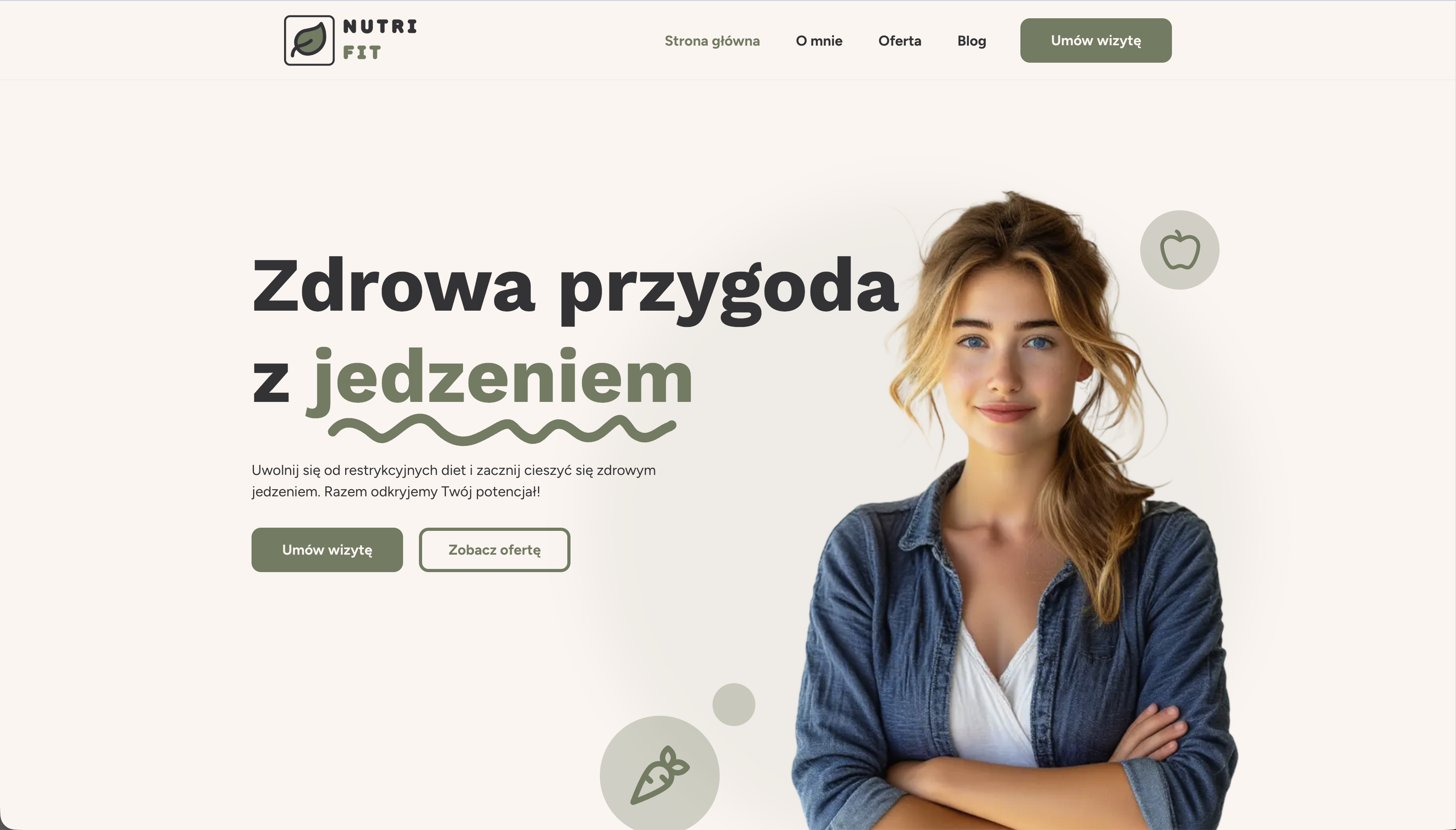 Website template