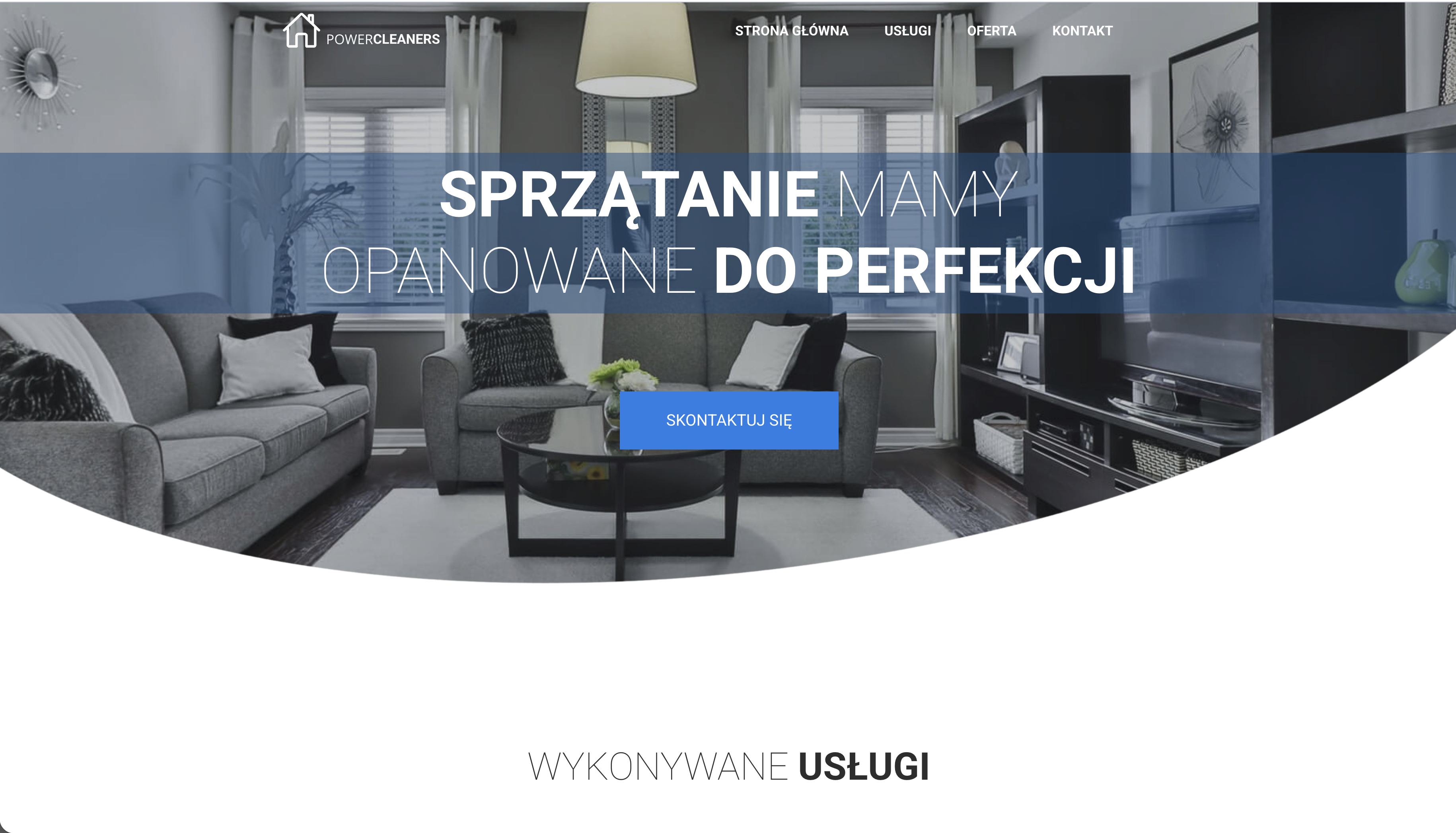 Website template